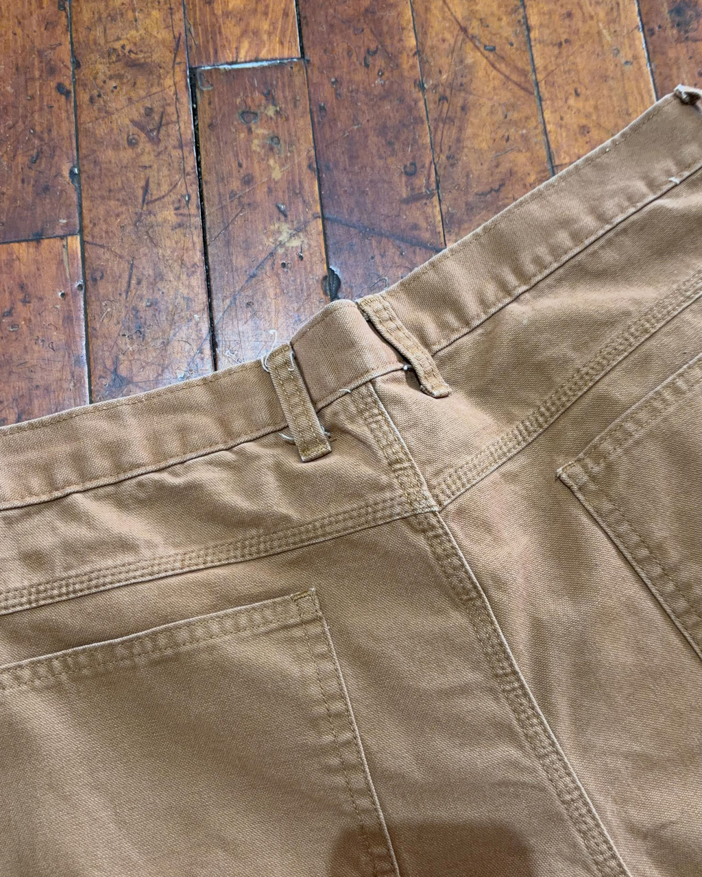 Vintage Dickies Canvas Workwear Tan Carpenter Pants Size 36