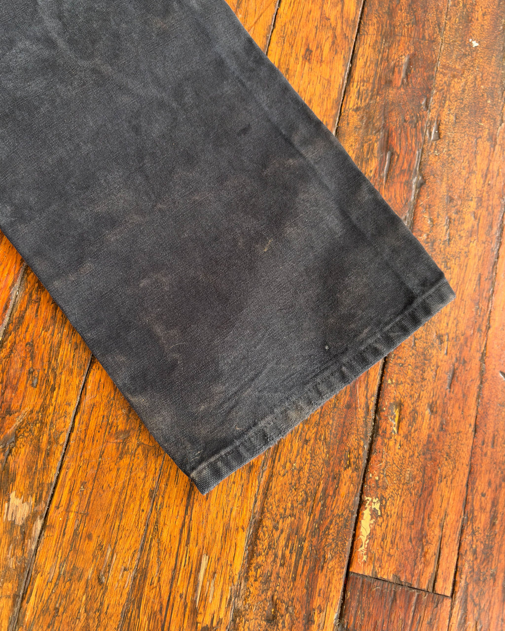 Vintage Carhartt Canvas Workwear Black Carpenter Double Knee Pants Size 39