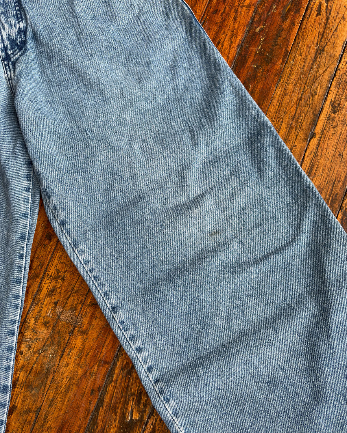 Vintage Y2K Sutters Light Wash Denim Baggy Fit Wide Leg Pants Size 31