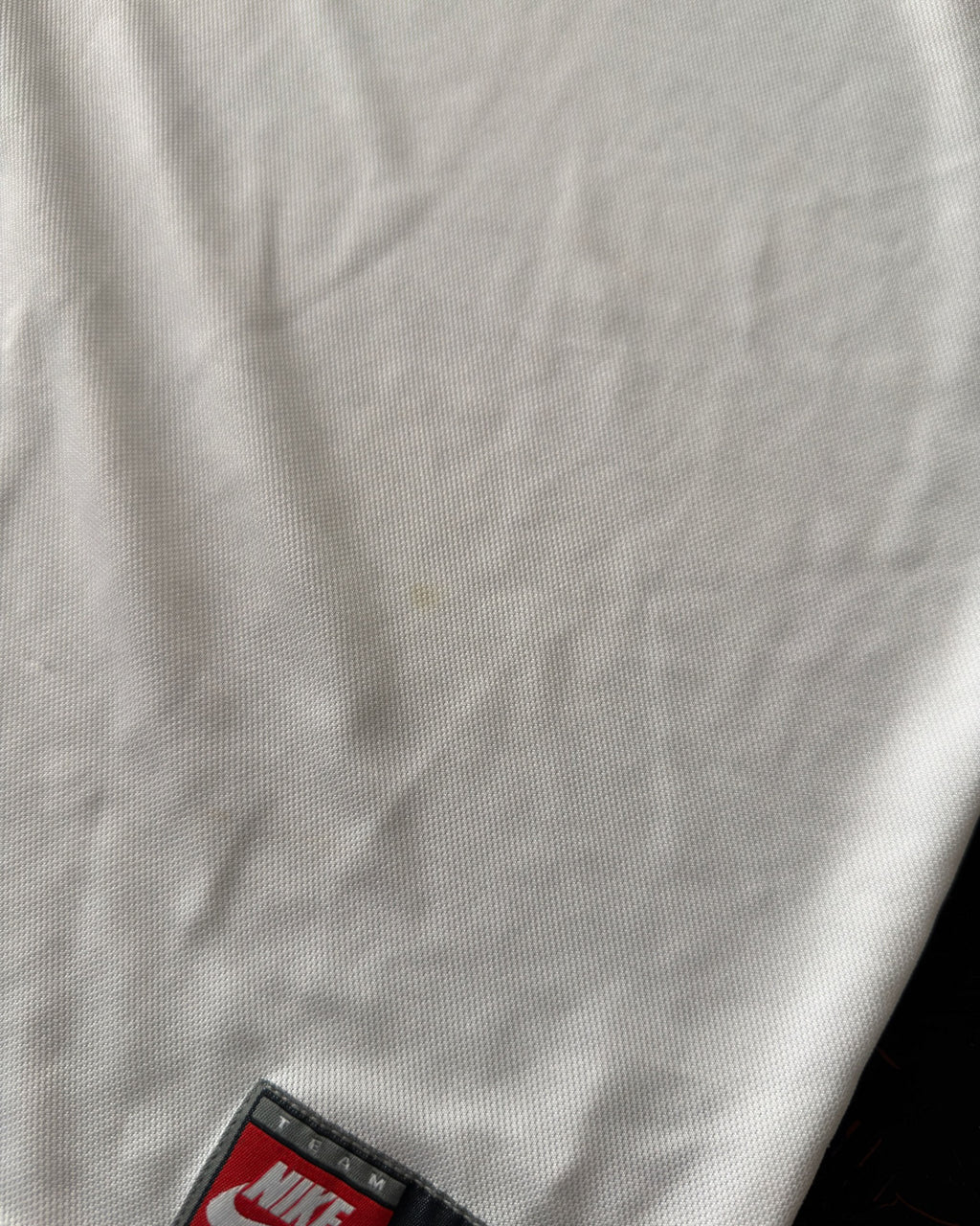 Vintage 90s Nike Embroidered Swoosh Two Tone Jersey Size Medium