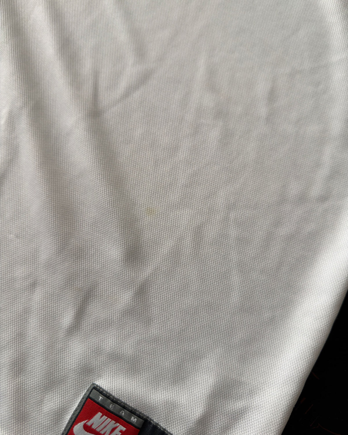 Vintage 90s Nike Embroidered Swoosh Two Tone Jersey Size Medium
