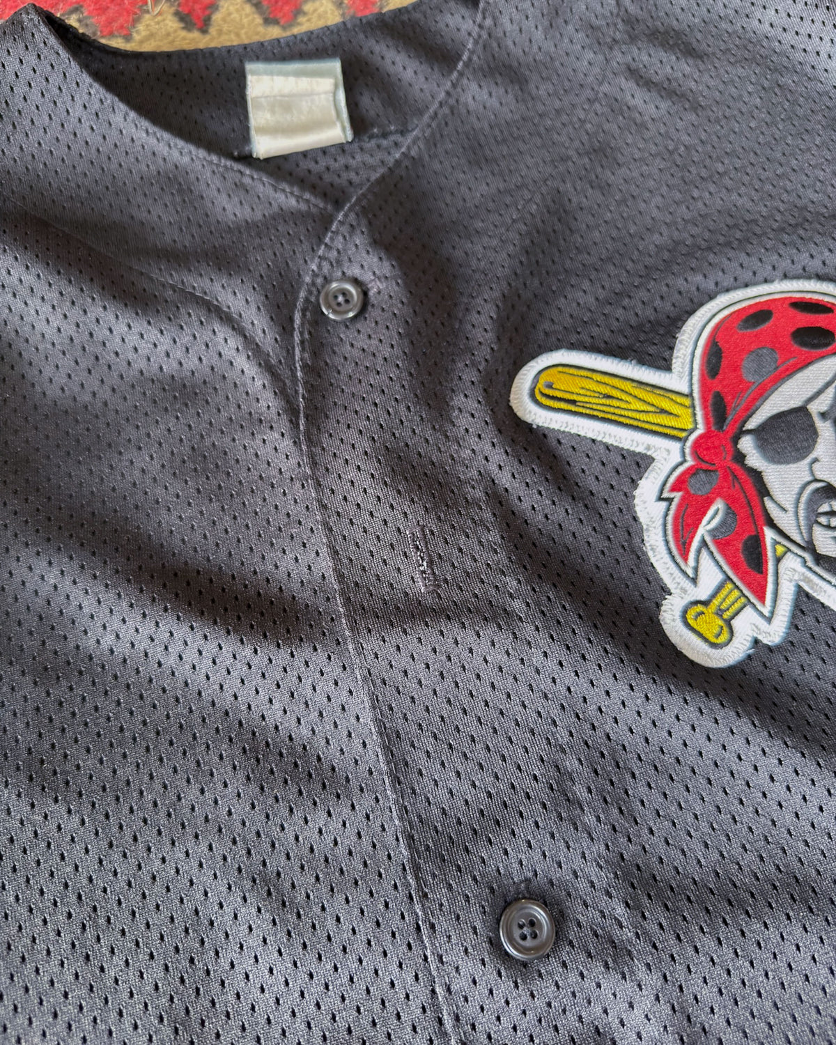 Vintage 90s Pittsburgh Pirates MLB Stitched Black Baseball Jersey Size XL