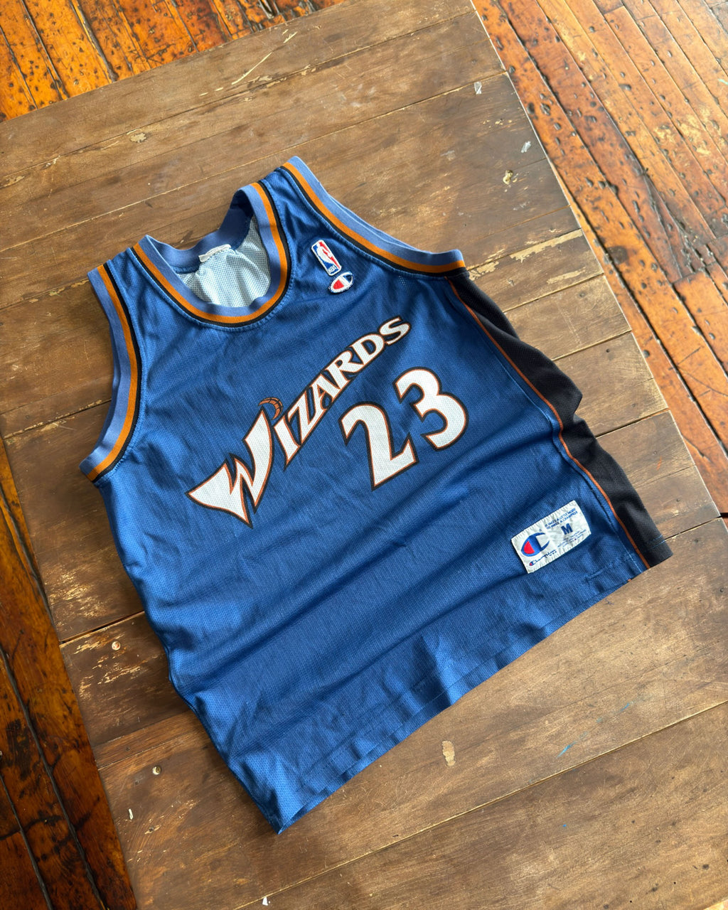 Vintage 90s Michael Jordan #23 Washington Wizards NBA Champion Basketball Jersey Size Medium