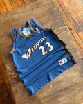 Vintage 90s Michael Jordan #23 Washington Wizards NBA Champion Basketball Jersey Size Medium