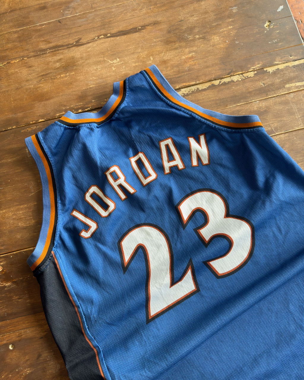 Vintage 90s Michael Jordan #23 Washington Wizards NBA Champion Basketball Jersey Size Medium