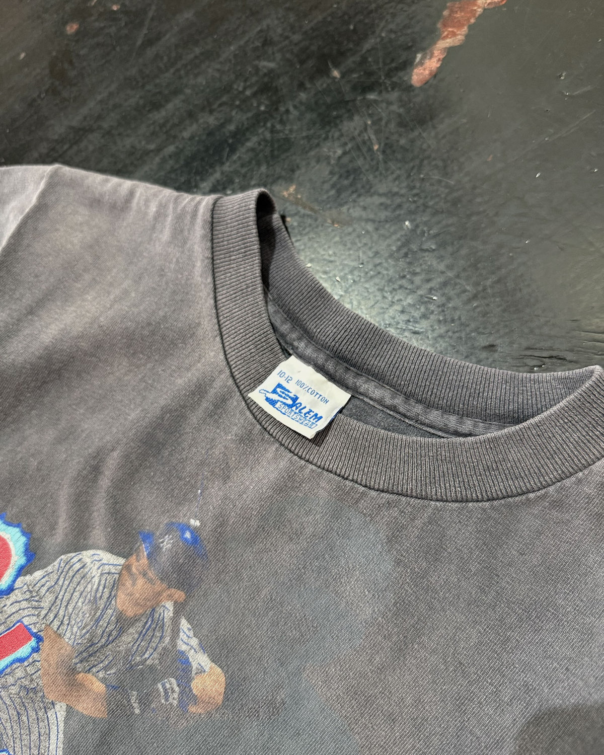 Vintage 90s Youth Don Mattingly #23 New York Yankees MLB Player Graphic T-Shirt Size 10-12