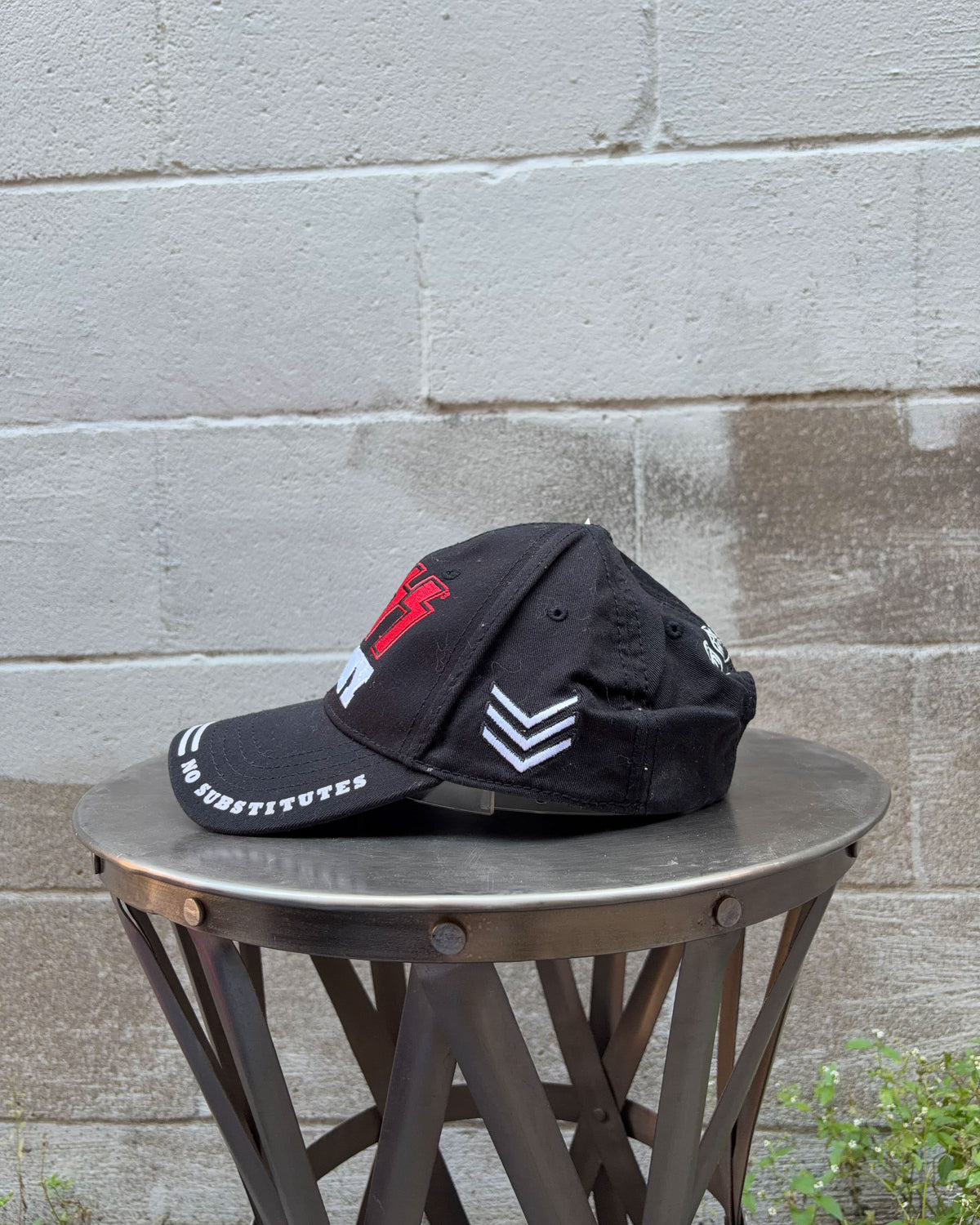 2007 Kiss Army Embroidered Logo Rock Music Strapback Hat Size OSFA