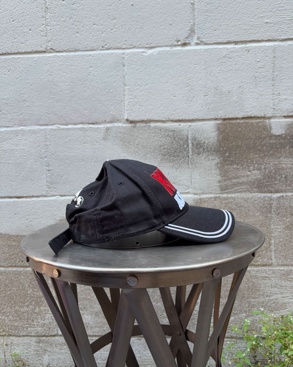 2007 Kiss Army Embroidered Logo Rock Music Strapback Hat Size OSFA