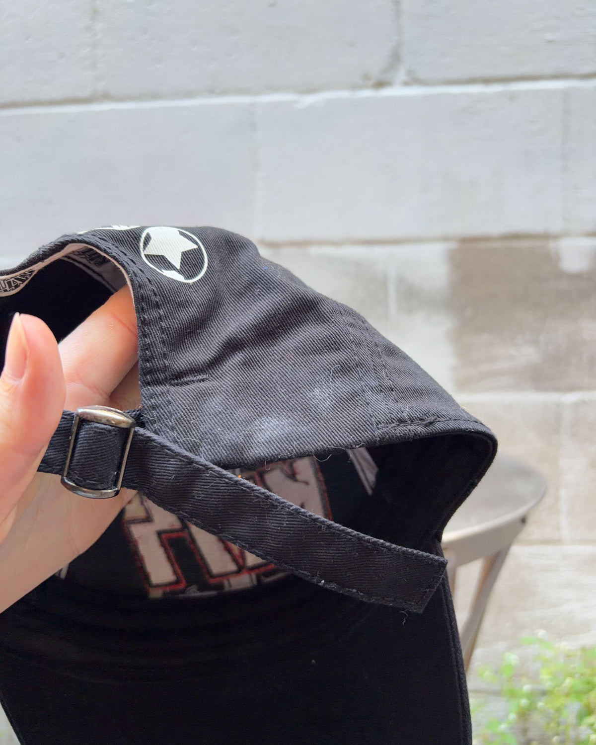 2007 Kiss Army Embroidered Logo Rock Music Strapback Hat Size OSFA