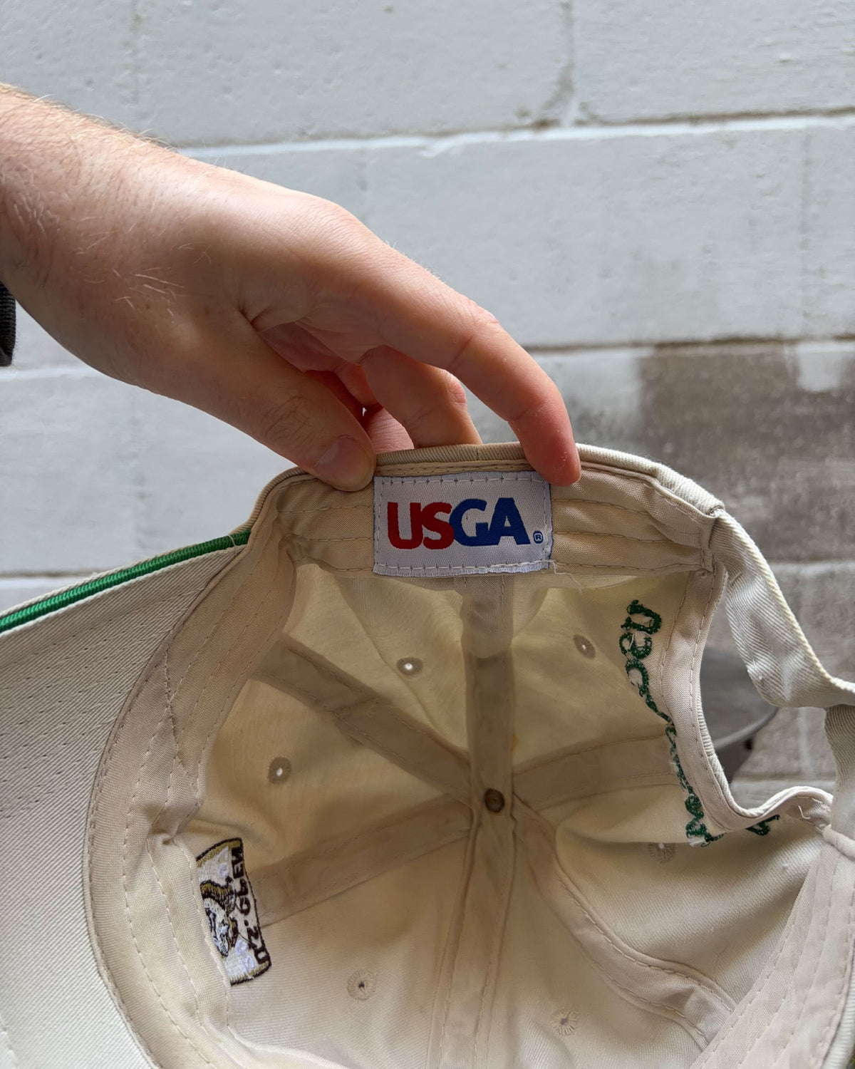 2007 Oakmont U.S. Open Embroidered Crest Golf Strapback Hat OSFA