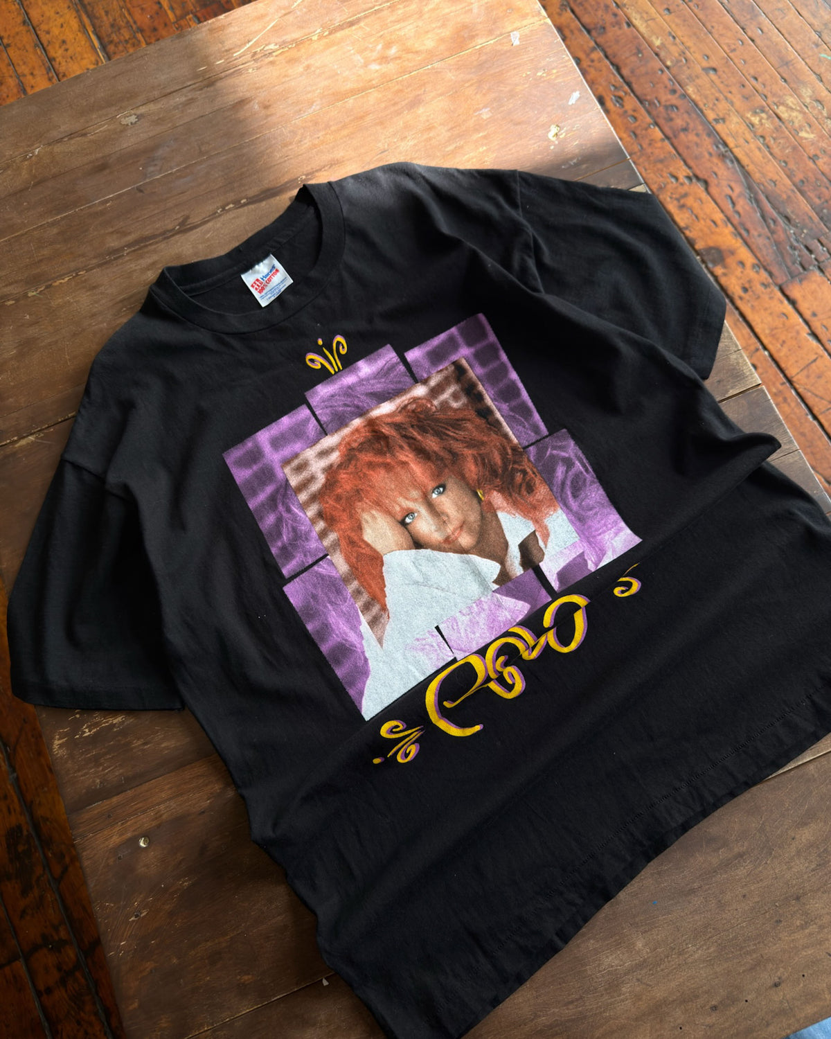 Vintage 1994 Reba Portrait Graphic Country Music Tour T-Shirt Size XL