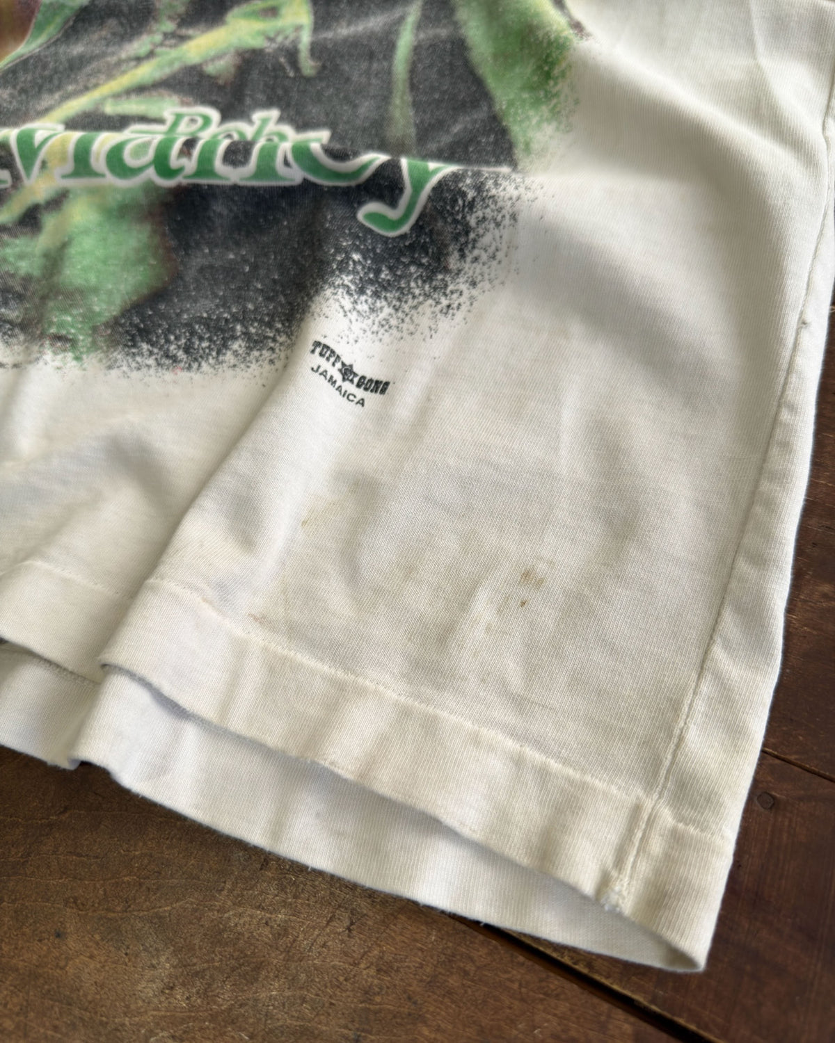 Vintage 90s Bob Marley Portrait Graphic Reggae Music T-shirt Size Large