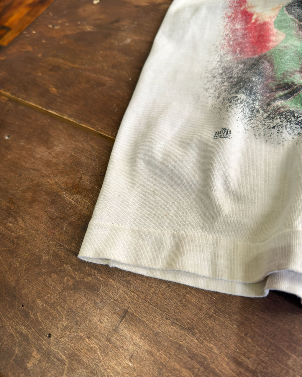 Vintage 90s Bob Marley Portrait Graphic Reggae Music T-shirt Size Large