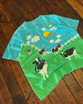 Vintage 90s Ben and Jerrys All Over Print Ice Cream T-Shirt Size XL