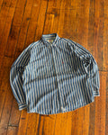 Vintage 90s Levis Red Tab Pinstriped Long Sleeve Button Up Size XL