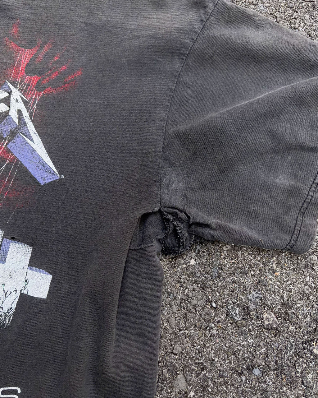 Vintage 1994 Metallica Master Of Puppets Rock Music Distressed Band T-Shirt Size Large