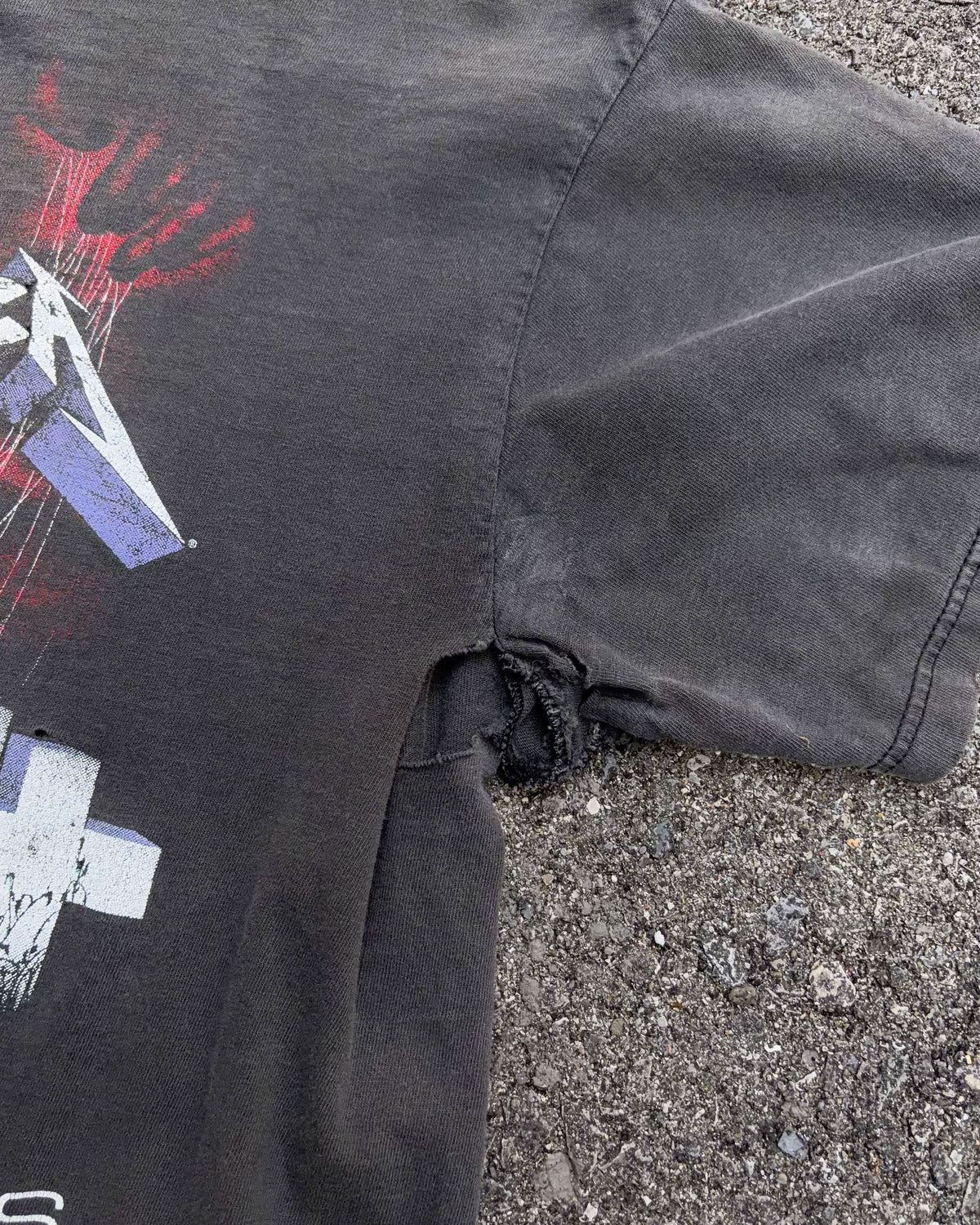 Vintage 1994 Metallica Master Of Puppets Rock Music Distressed Band T-Shirt Size Large