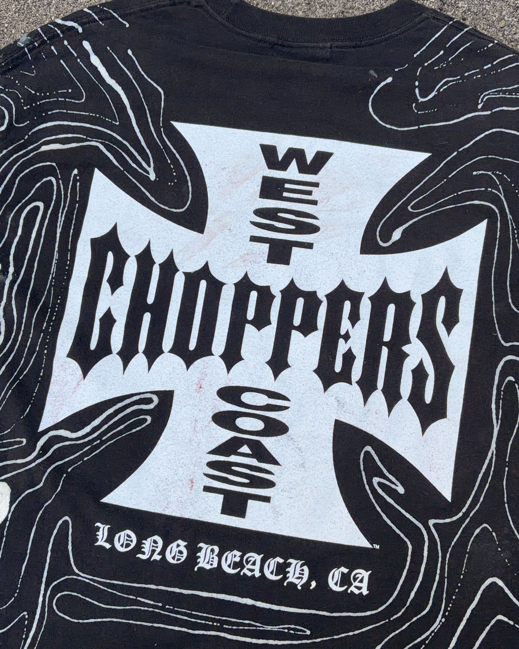 DropSpot x Dope Chief West Coast Choppers Classic Logo Long Sleeve T-Shirt 0001 Size XL
