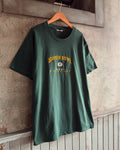 Vintage 1997 Green Bay Packers NFL Super Bowl XXXI Champions Embroidered T-Shirt Size Large