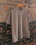 Vintage 90s Western Mustangs Collegiate Spellout Striped T-Shirt Size XL