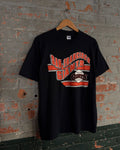 Vintage 1990 San Francisco Giants MLB Spellout Graphic Baseball T-Shirt Size Large