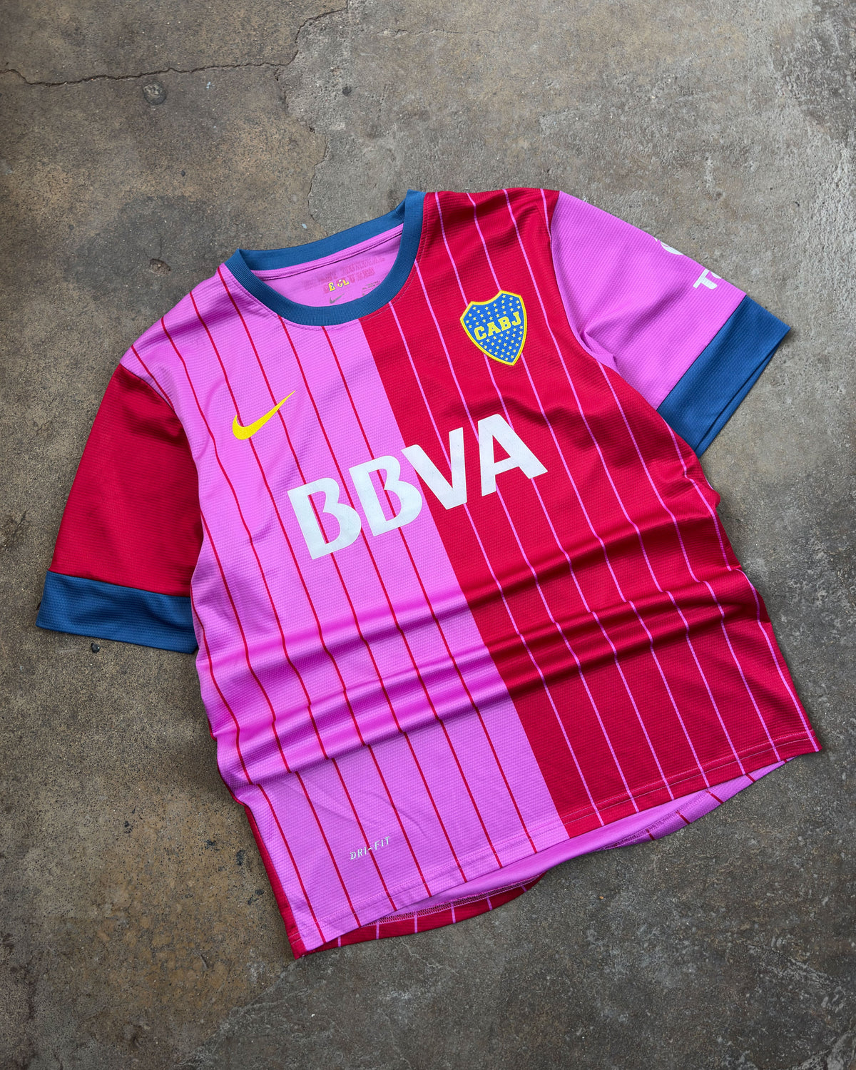 Vintage Boca Juniors #3 Sordo Nike Soccer Jersey Size Medium