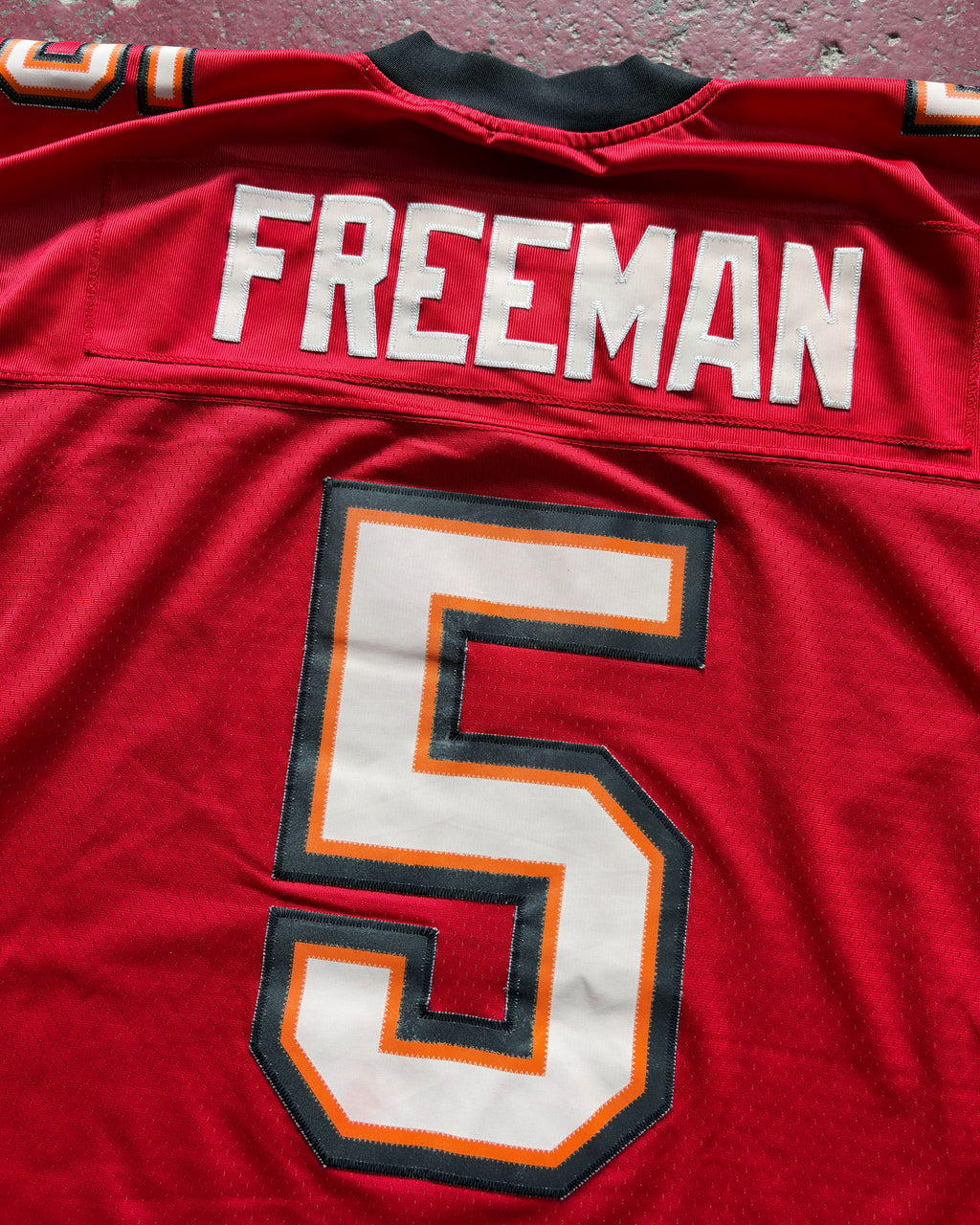 Vintage Josh Freeman #5 Tampa Bay Buccaneers NFL Reebok Football Jersey Size 2XL