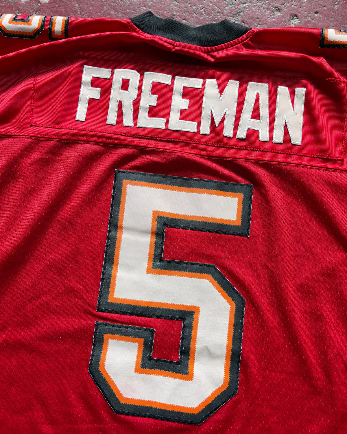 Vintage Josh Freeman #5 Tampa Bay Buccaneers NFL Reebok Football Jersey Size 2XL