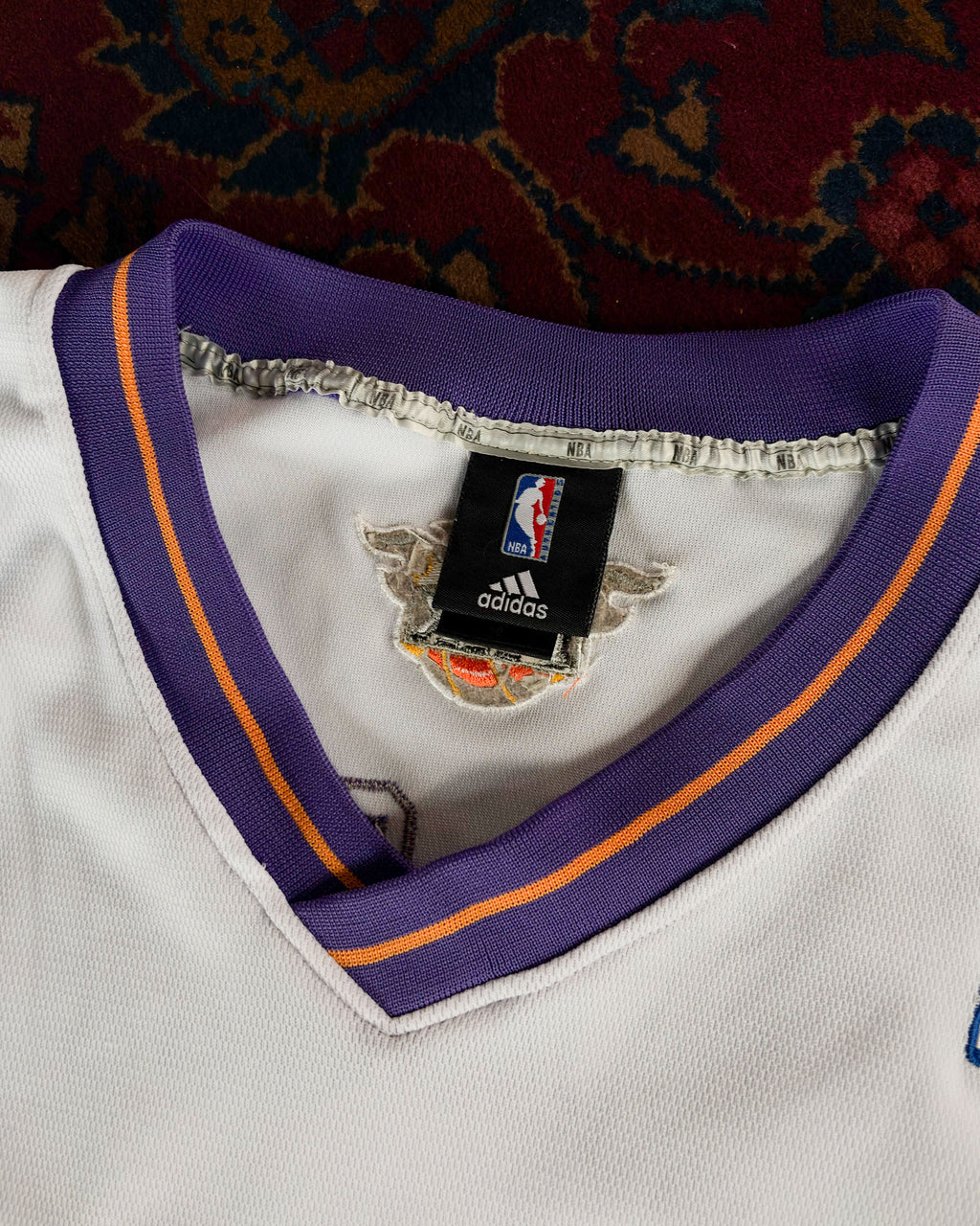 Vintage Steve Nash #13 Phoenix Suns NBA Adidas Basketball Jersey Size Large