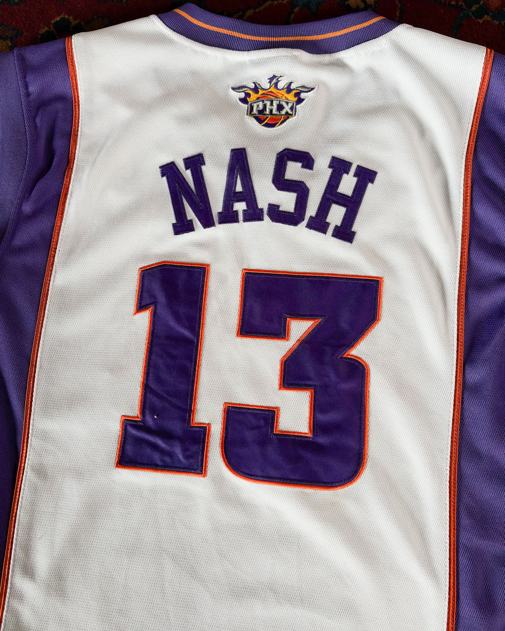 Vintage Steve Nash #13 Phoenix Suns NBA Adidas Basketball Jersey Size Large