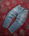 Vintage Levis 560 Red Tab Loose Fit Tapered Leg Medium Wash Denim Pants Size 32