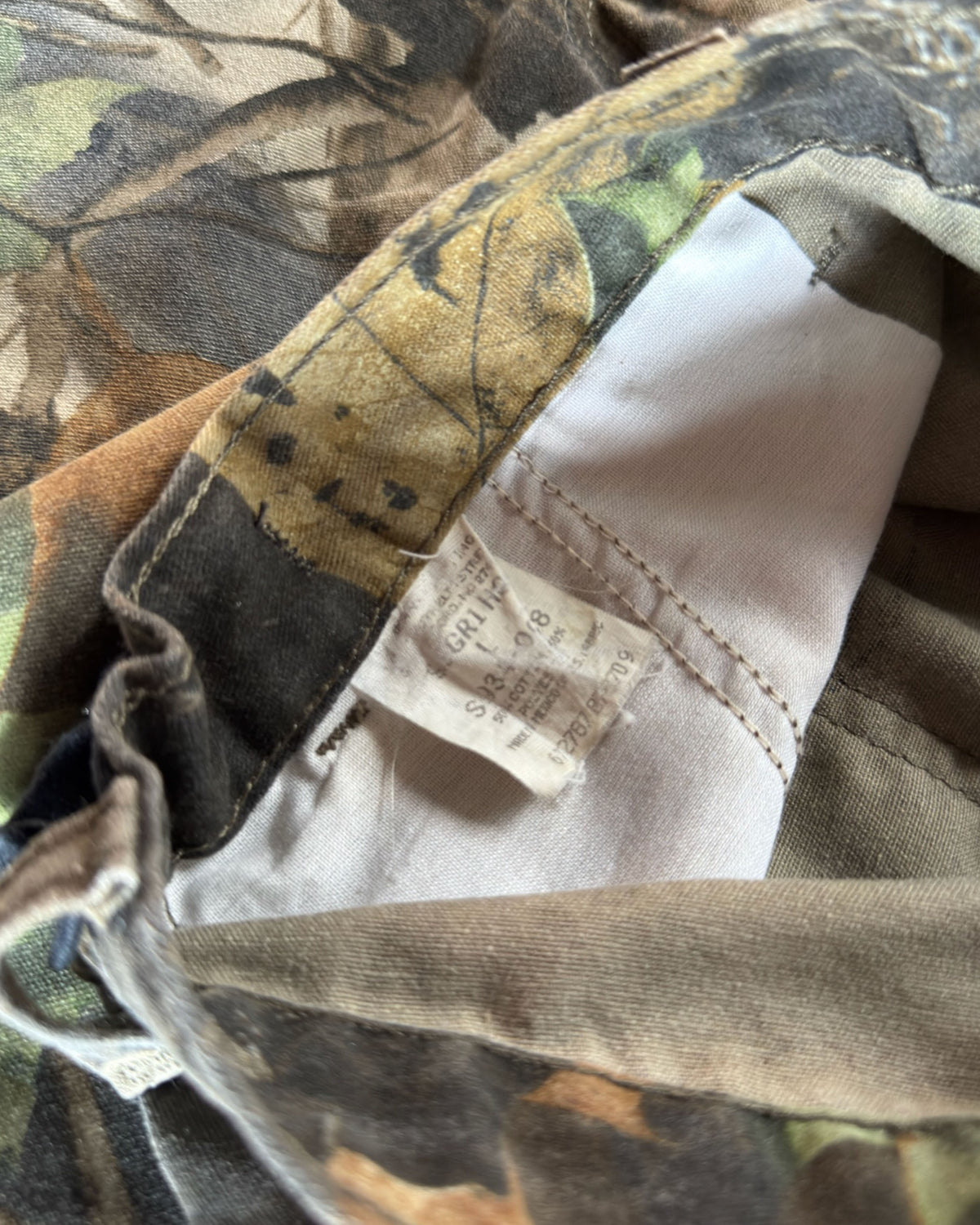 Vintage Real Tree Hardwoods Tree Camo Hunting Cargo Pants Size