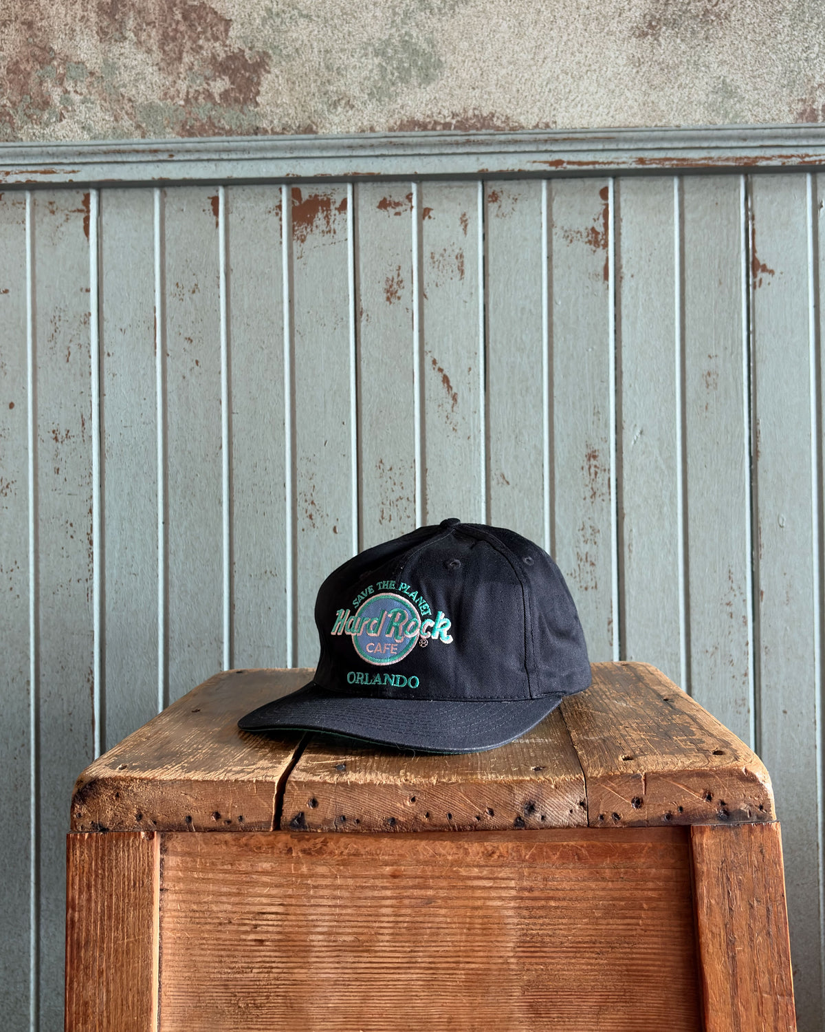 Vintage Hard Rock Cafe Orlando Embroidered Destination Snapback Hat OSFA