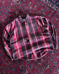 Vintage Eddie Bauer Single Pocket Long Sleeve Button Up Size XL Tall