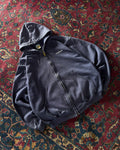 Vintage 90s Carhartt Embroidered Spellout Full Zip Hooded Sweatshirt Size Large