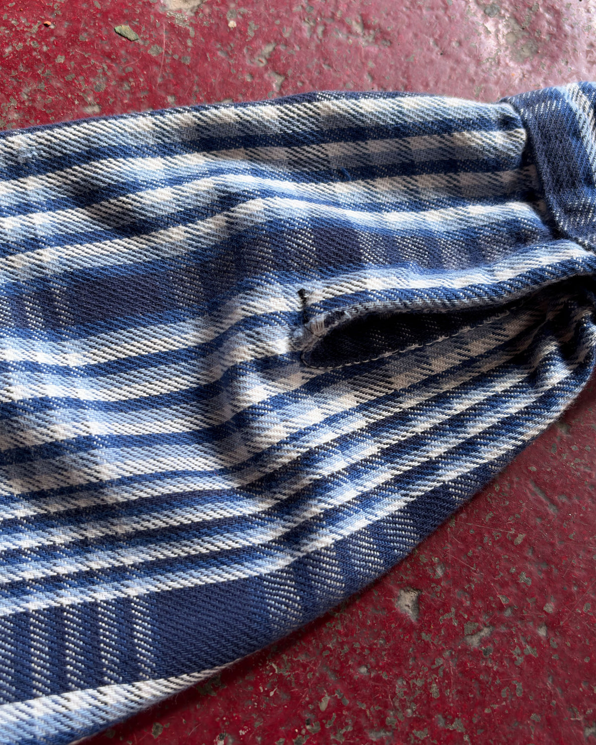 Vintage 80s Deerskin Plaid Double Pocket Long Sleeve Button Up Size XL