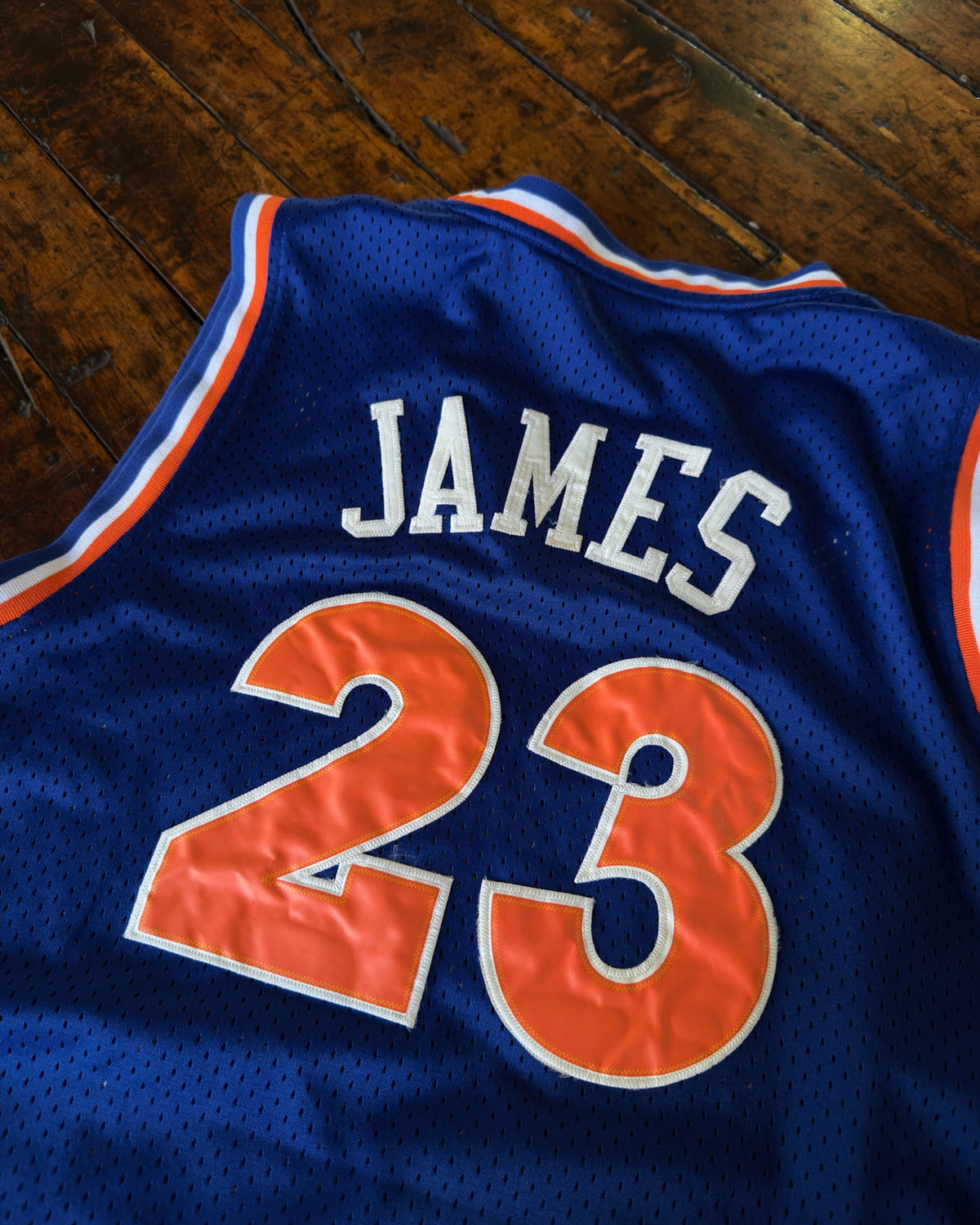 Lebron James #23 Cleveland Cavaliers NBA Retro Adidas Basketball Jersey Size 2XL