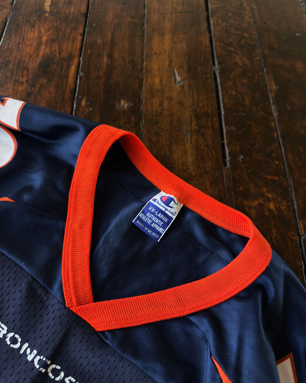 Vintage 90s Terrell Davis #30 Denver Broncos NFL Champion Football Jersey Size 2XL