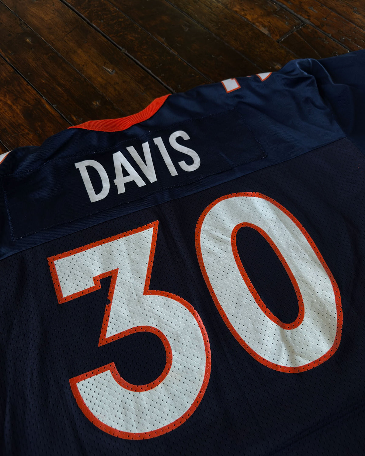 Vintage 90s Terrell Davis #30 Denver Broncos NFL Champion Football Jersey Size 2XL