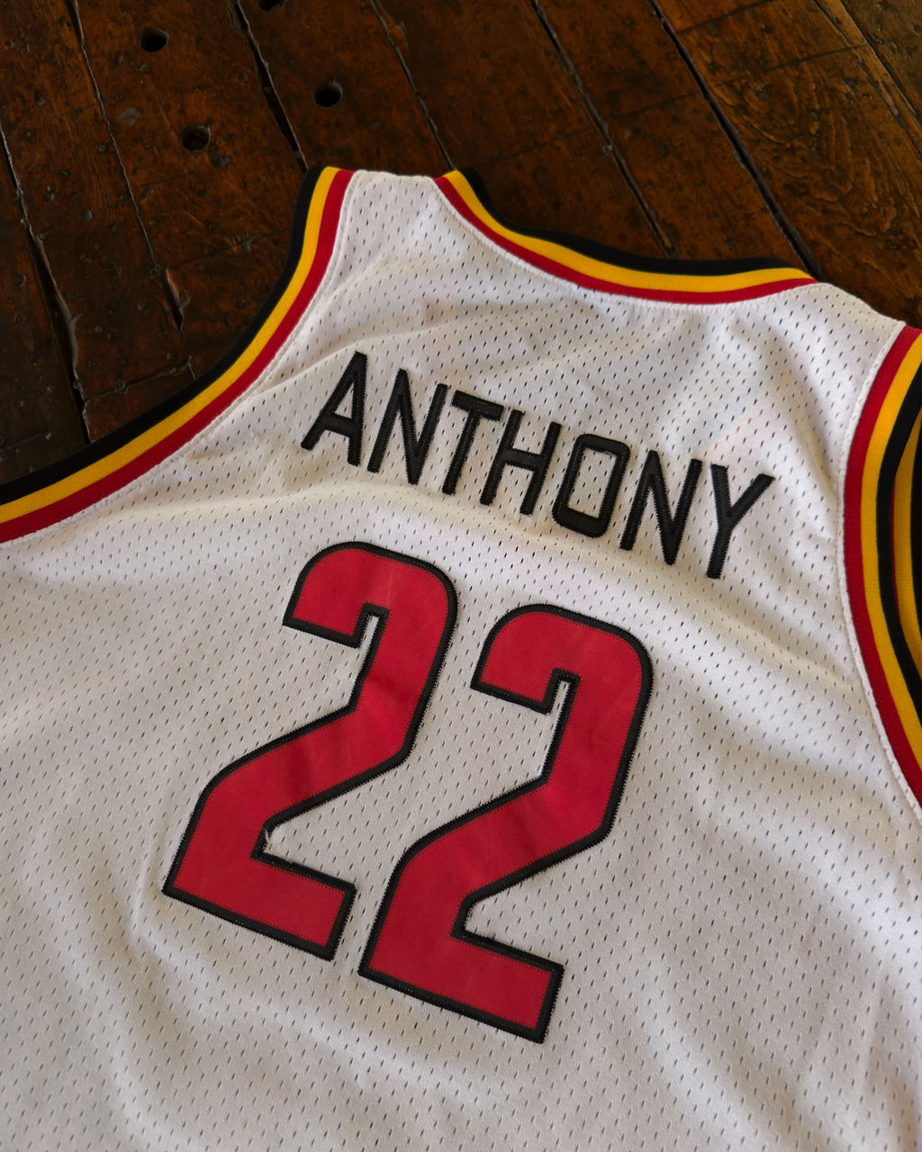 Carmelo Anthony #22 Oak Hill Academy Throwback Jordan Basketball Jersey Size XL