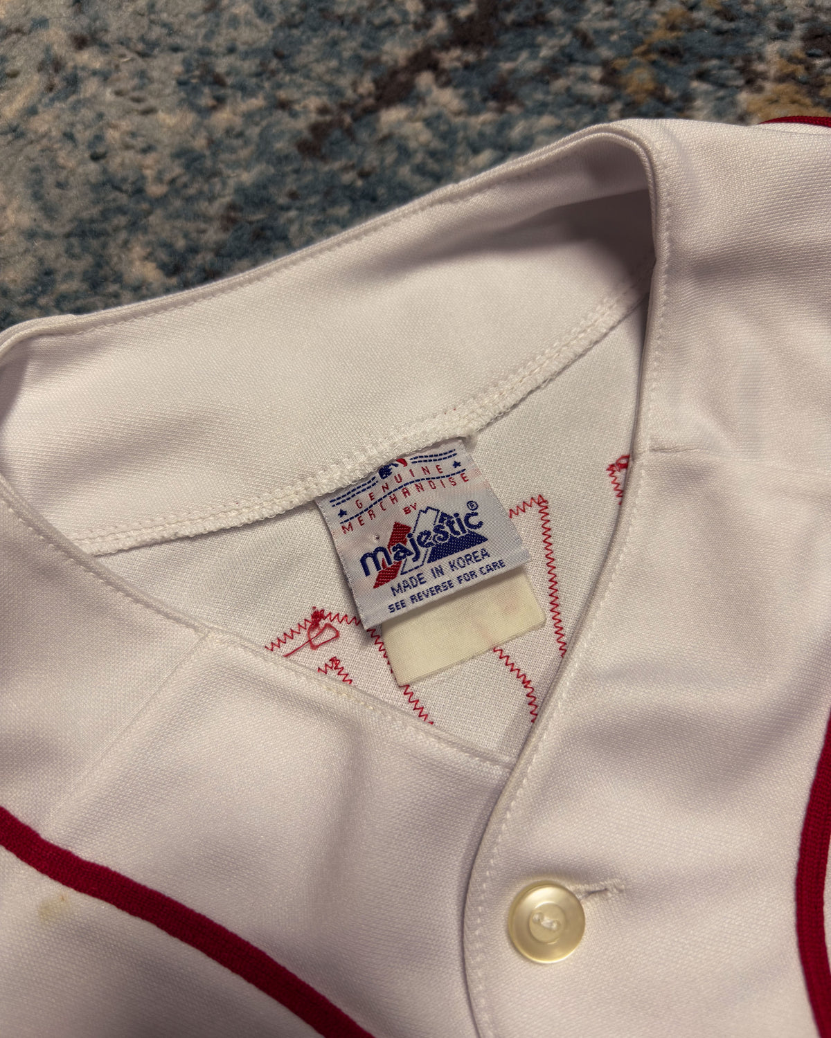 Trot Nixon #7 Boston Red Sox MLB Majestic Baseball Jersey Size Large