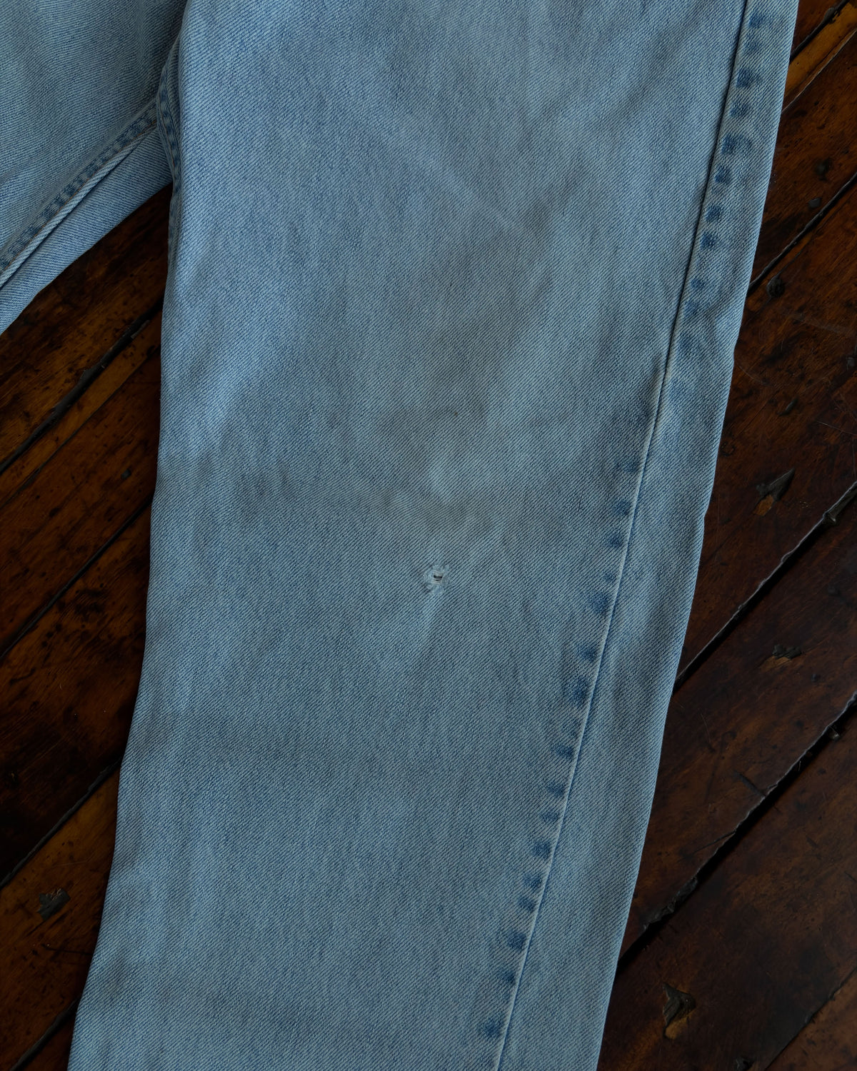 Vintage 90s Levis 505 Red Tab Regular Fit Straight Leg Light Wash Denim Pants Size 36