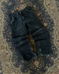Carhartt Canvas Workwear Plaid Lined Black Carpenter Pants Size 32