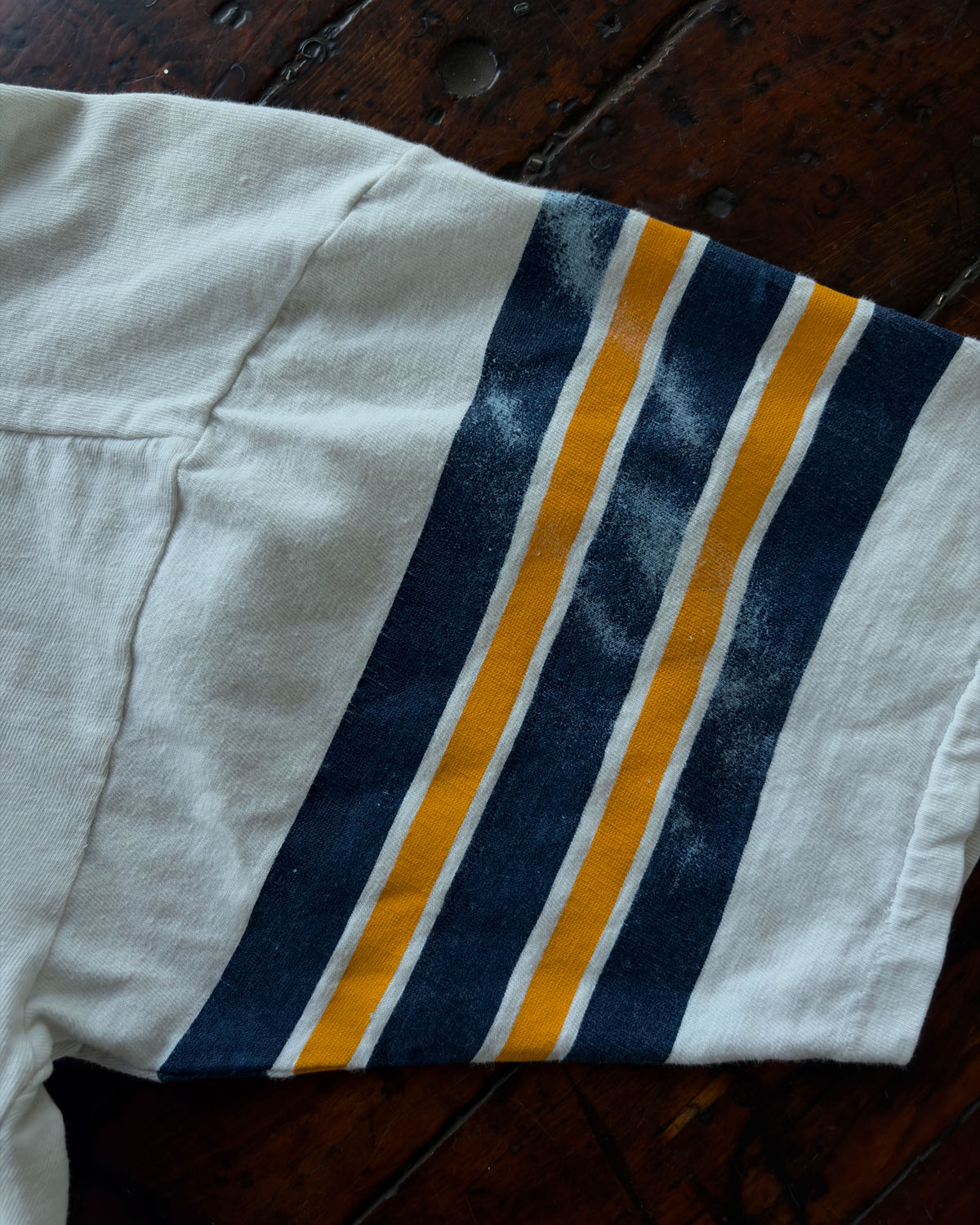 Vintage 80s University Of Michigan NCAA 100% Cotton Football Jersey Size