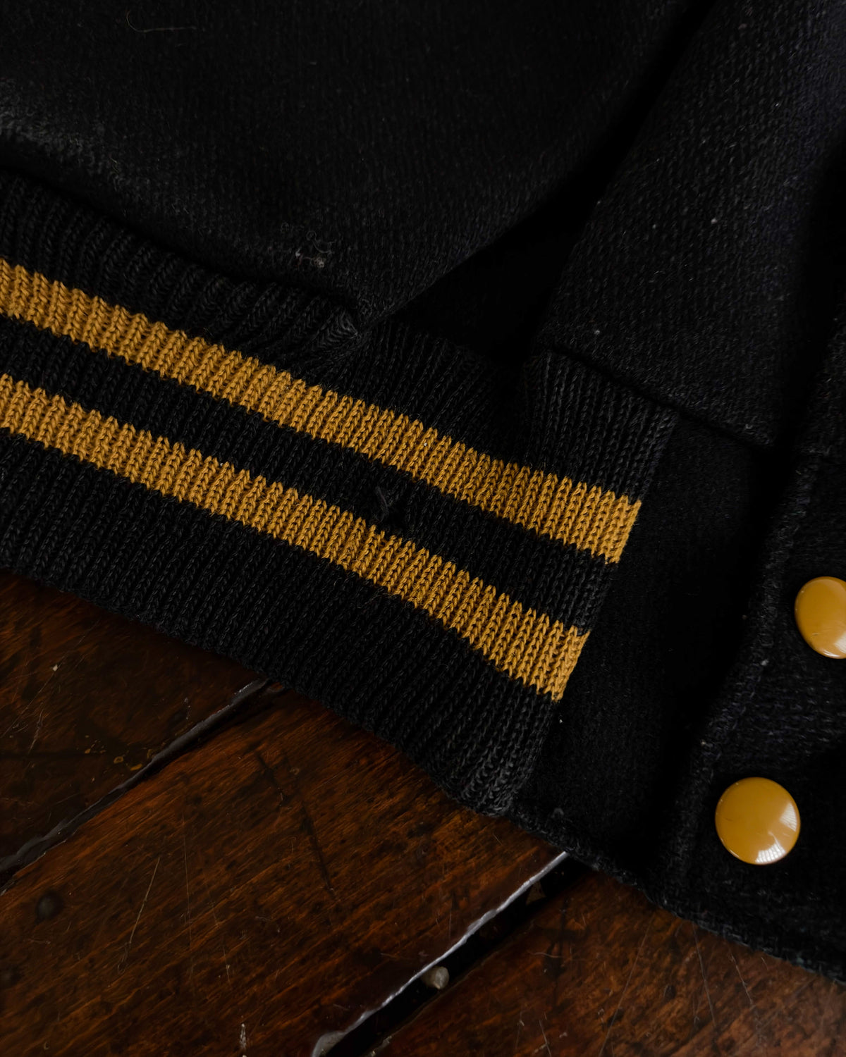 Vintage 70s Embroidered W Letterman Varsity Jacket Size 38