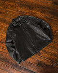 Vintage Guess Full Zip Black Leather Jacket Size Large