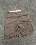 Vintage Y2K Pluggco Embroidered Logo Cargo Shorts Size 35