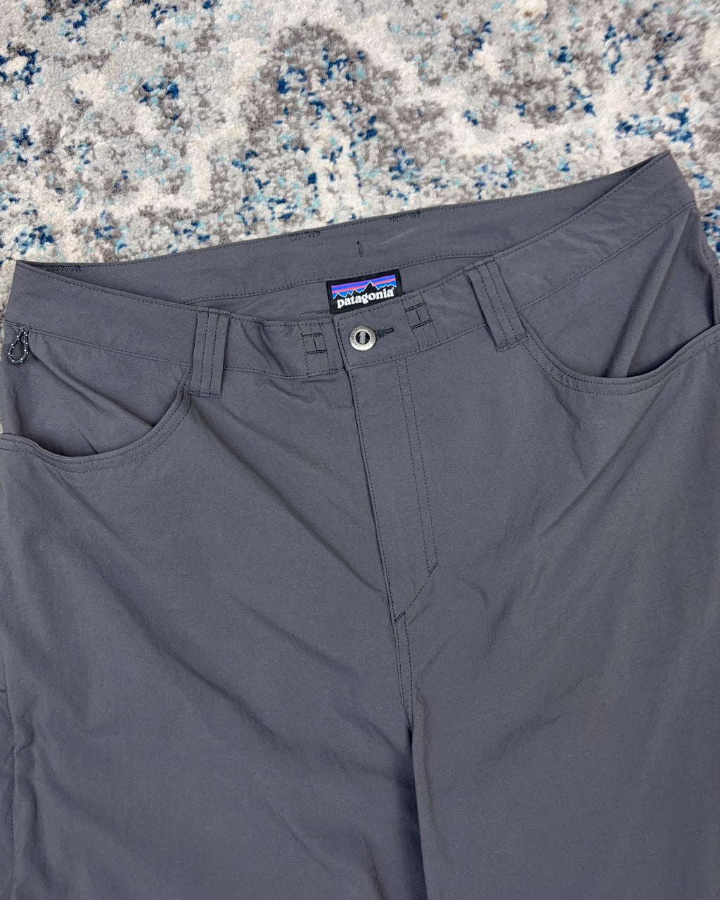 Patagonia Quandary Tactical Nylon 8" Water Repellant Hiking Shorts Size 36