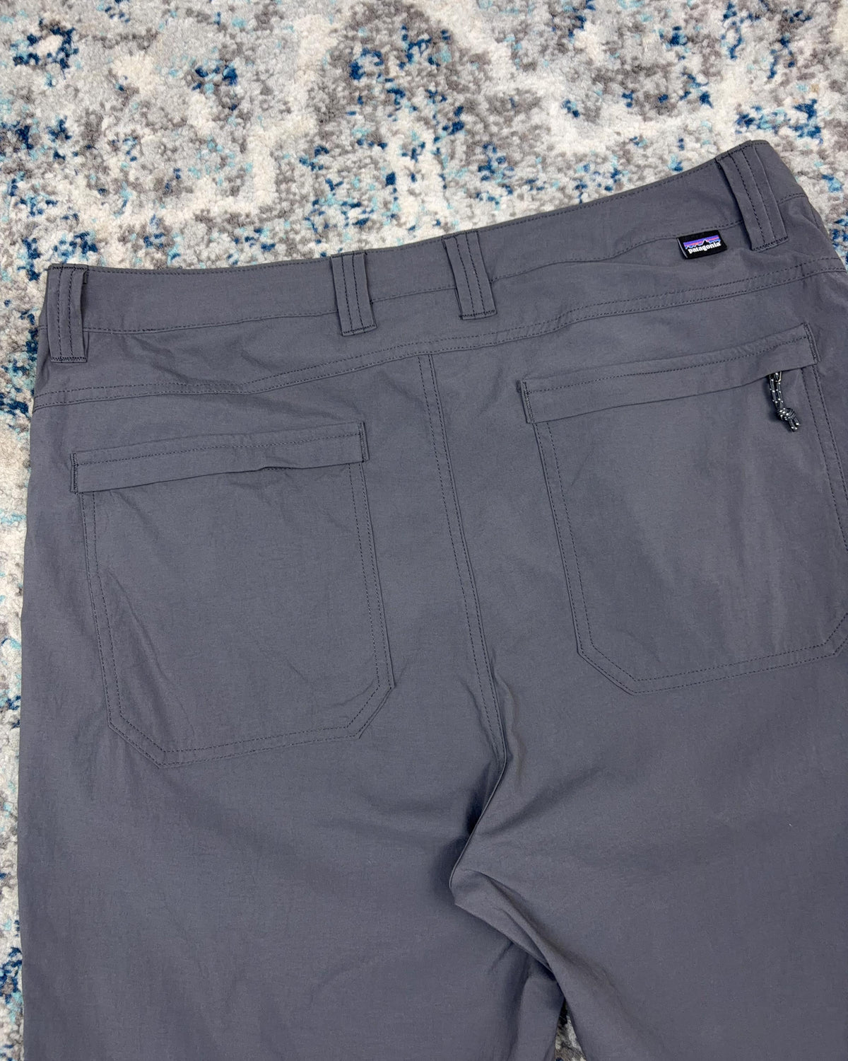 Patagonia Quandary Tactical Nylon 8" Water Repellant Hiking Shorts Size 36