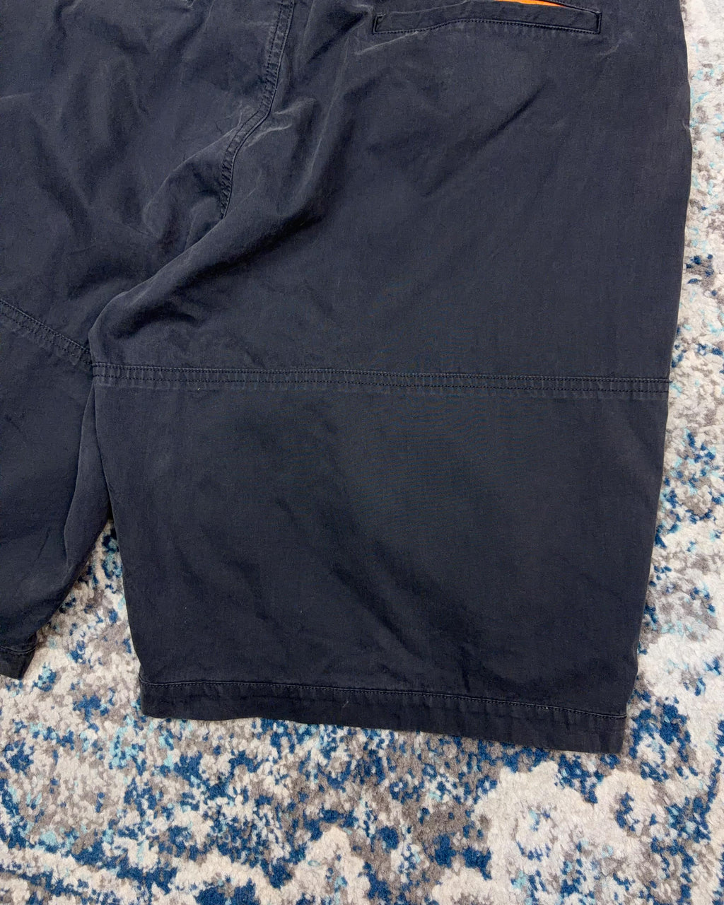 Vintage Polo Jeans Company Tactical Nylon Cargo Shorts Size 36